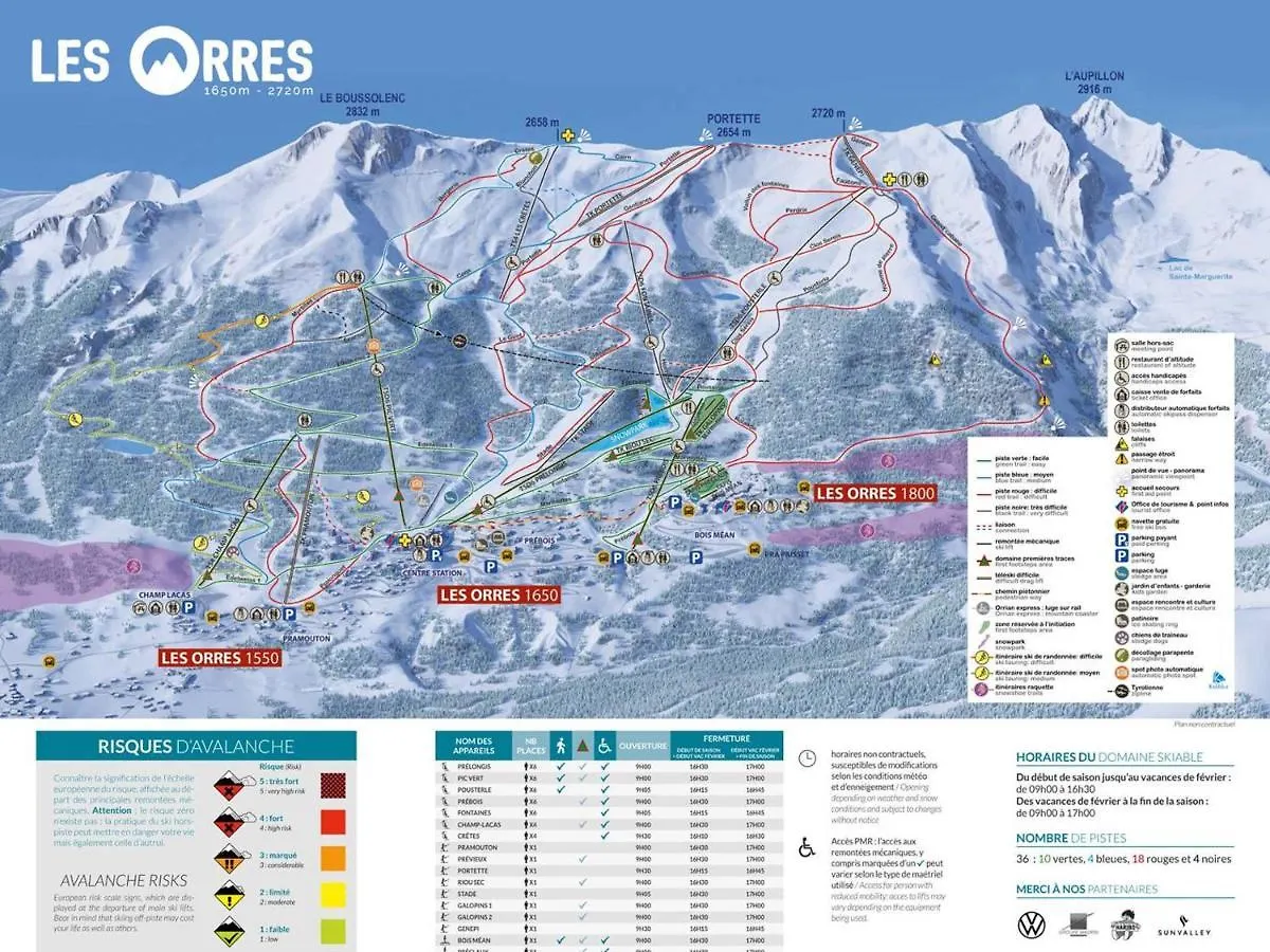 Coquet Studio 4 Pers Au Coeur Des Orres, Depart Skis Aux Pieds - Fr-1-322-144 Les Orres Frankrike
